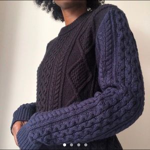 JW ANDERSON x UNIQLO CABLE KNIT SWEATER
